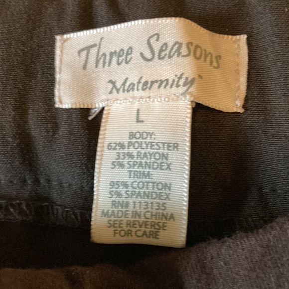 Brown maternity dress pants - Picture 5 of 5